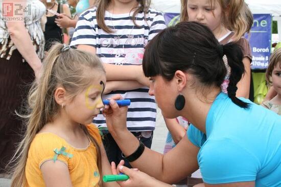 9. Piknik �ycia Podkarpackiego malowanie twarzy