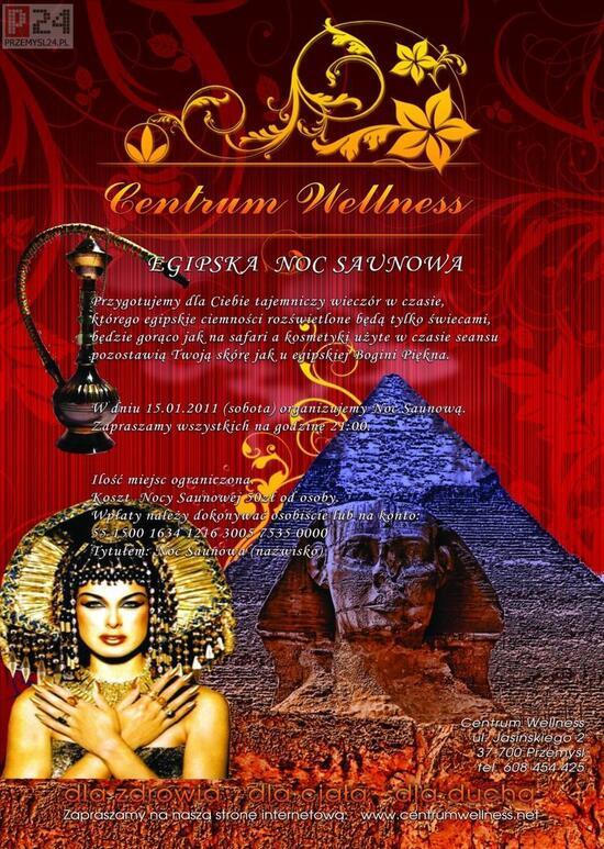 Egipska Noc Saunowa