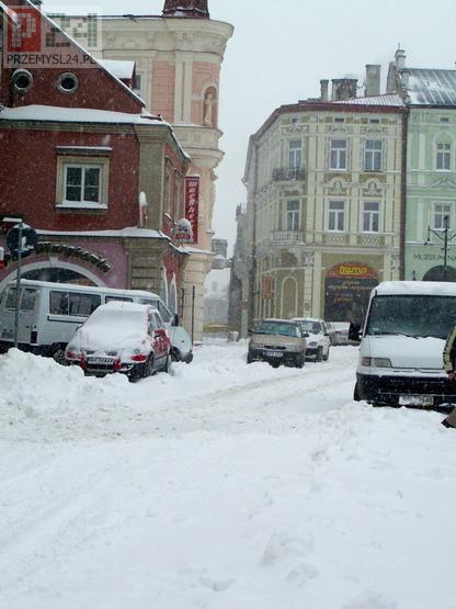 Uroki zimy na Rynku...