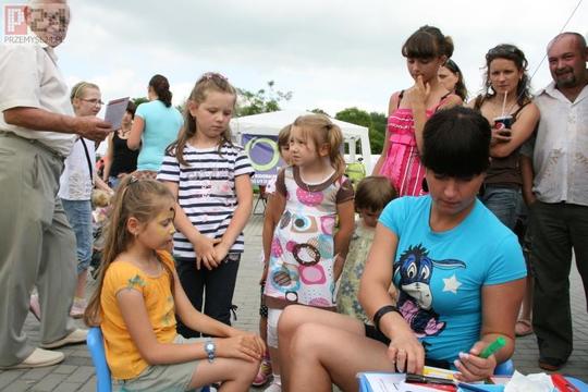 9. Piknik ycia Podkarpackiego malowanie twarzy