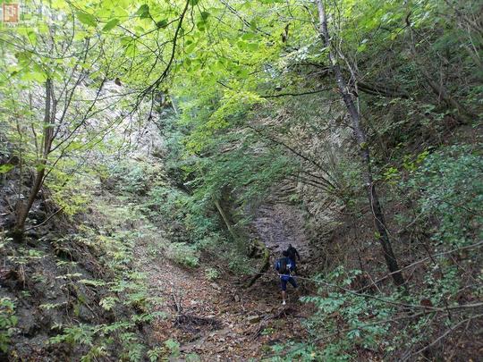 Kanion ''Wodospad''  Rybotycze.