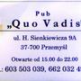 Pub Quo Vadis